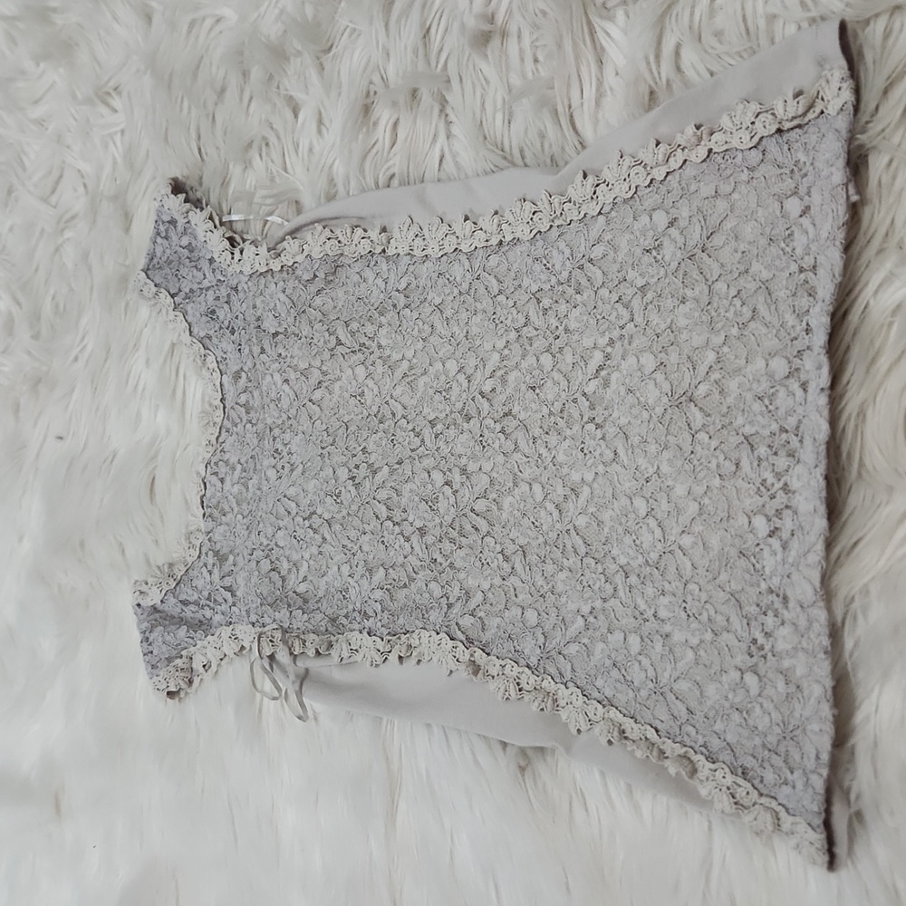 Express lace top- XS
